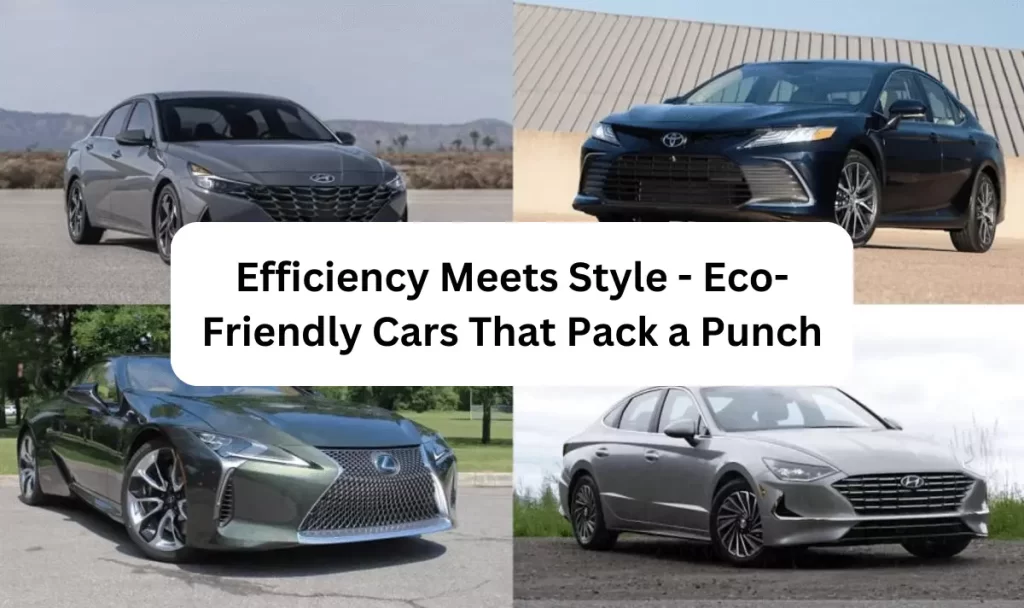 Eco friendly cars