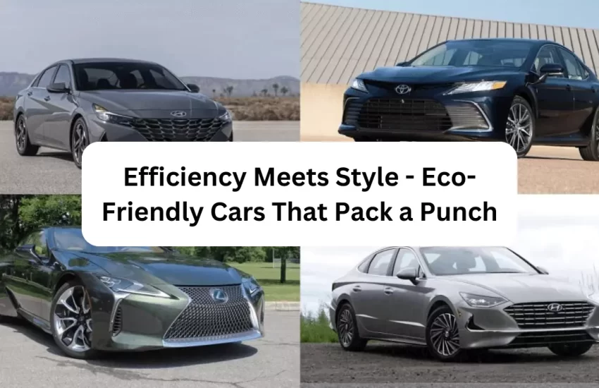 Eco-Friendly Cars